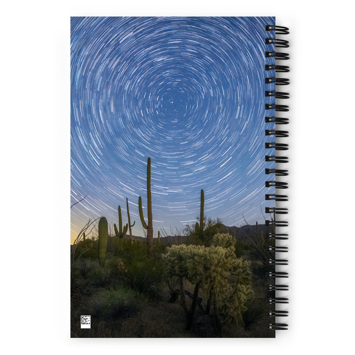 Sonoran Startrails by Sean Parker Photography | Spiral notebook