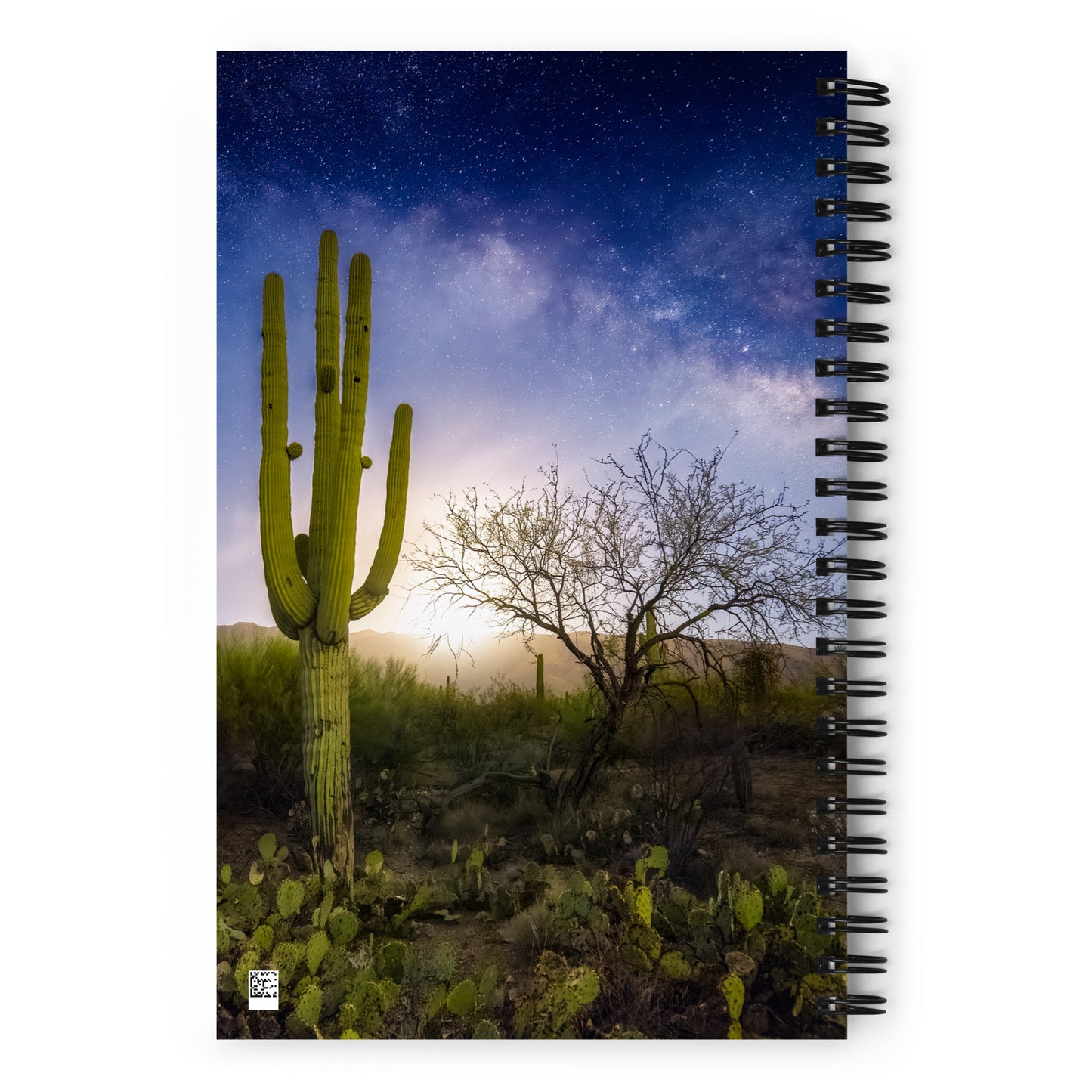 Milkyway Moonrise by Sean Parker Photography | Spiral notebook