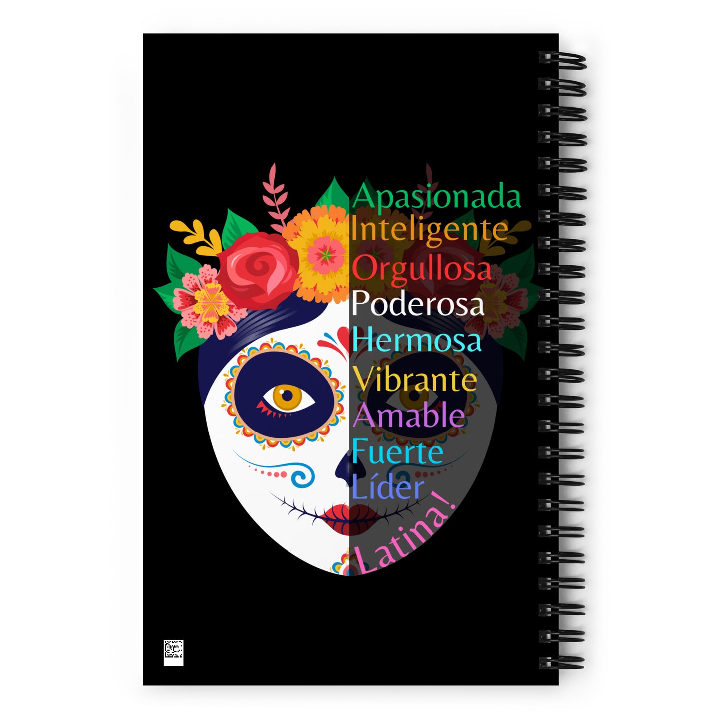 Latina by Enrique Aldana | Spiral notebook