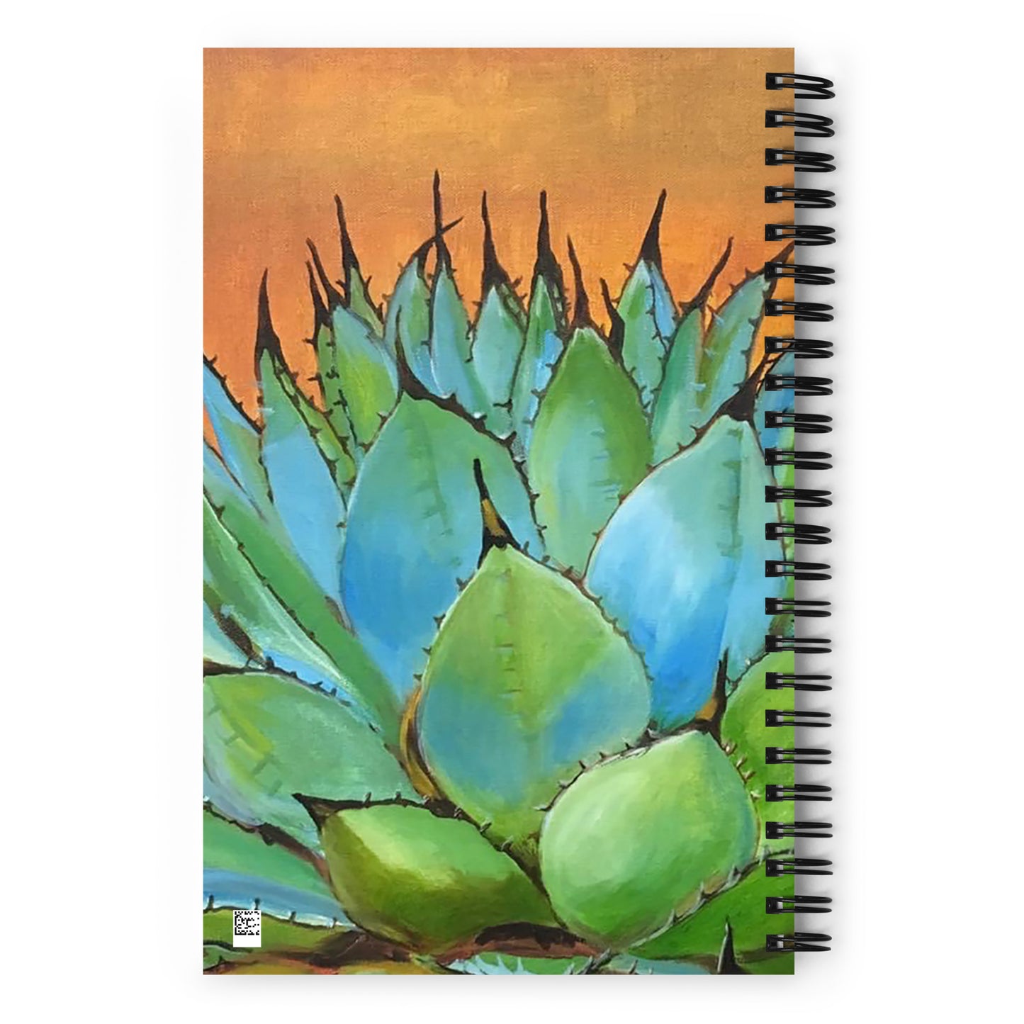 Blue Agave by Andrea Rodriguez | Spiral notebook