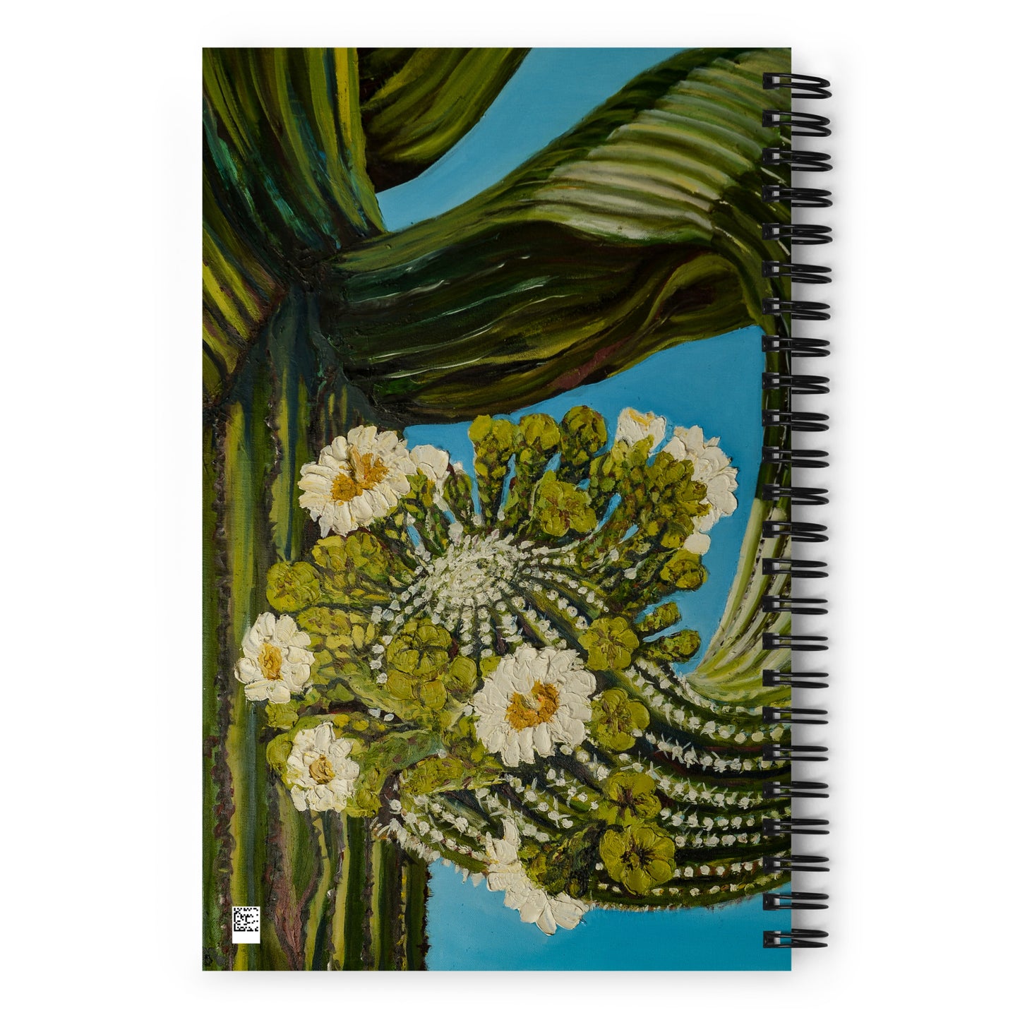 Twisted Saguaro by Andrea Rodriguez | Spiral notebook