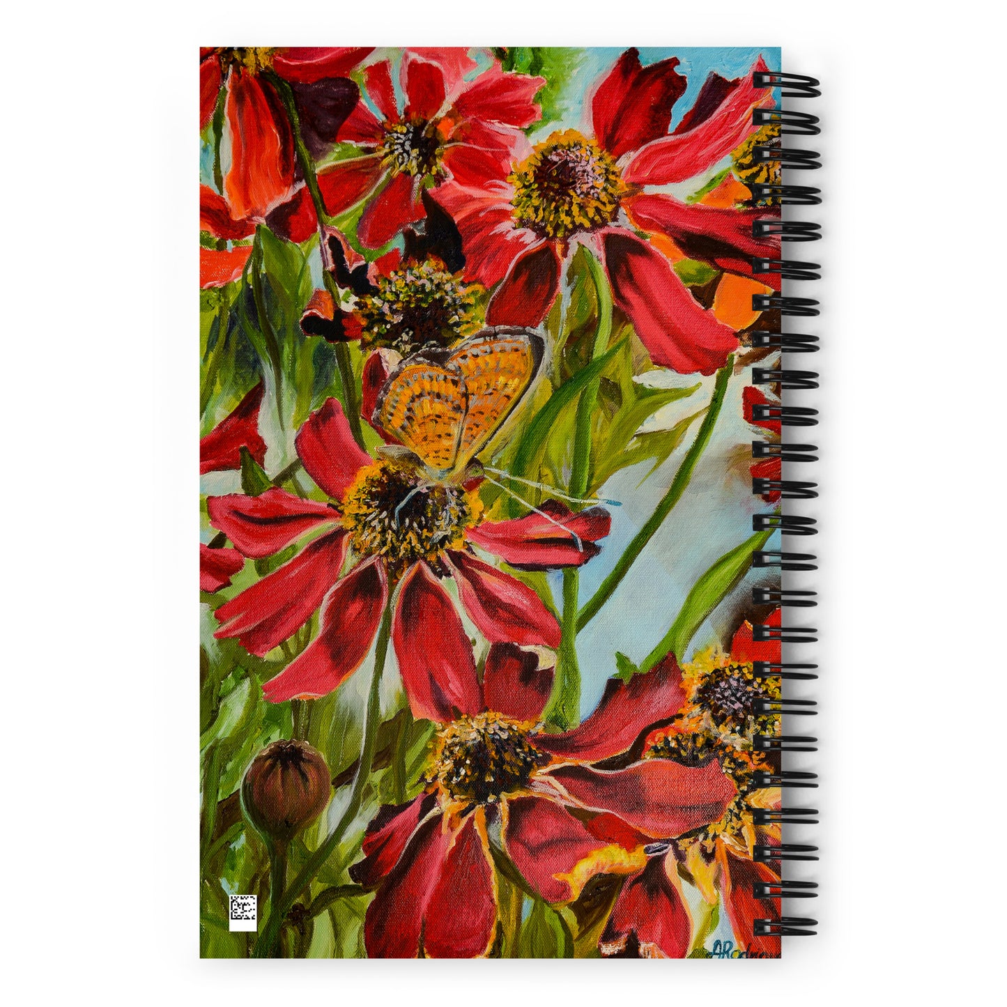 The Morning Garden by Andrea Rodriguez | Spiral notebook