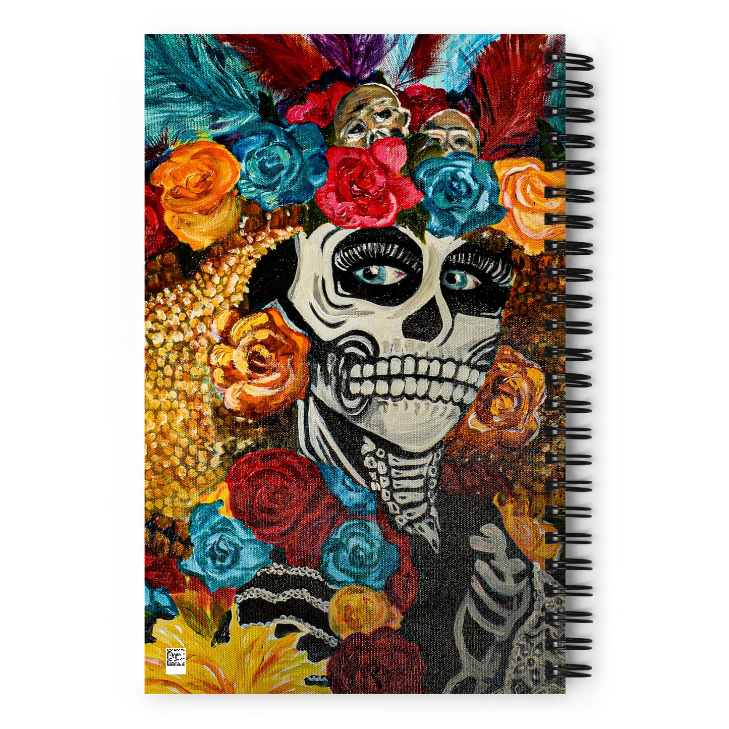 La Catrina by Andrea Rodriguez | Spiral notebook