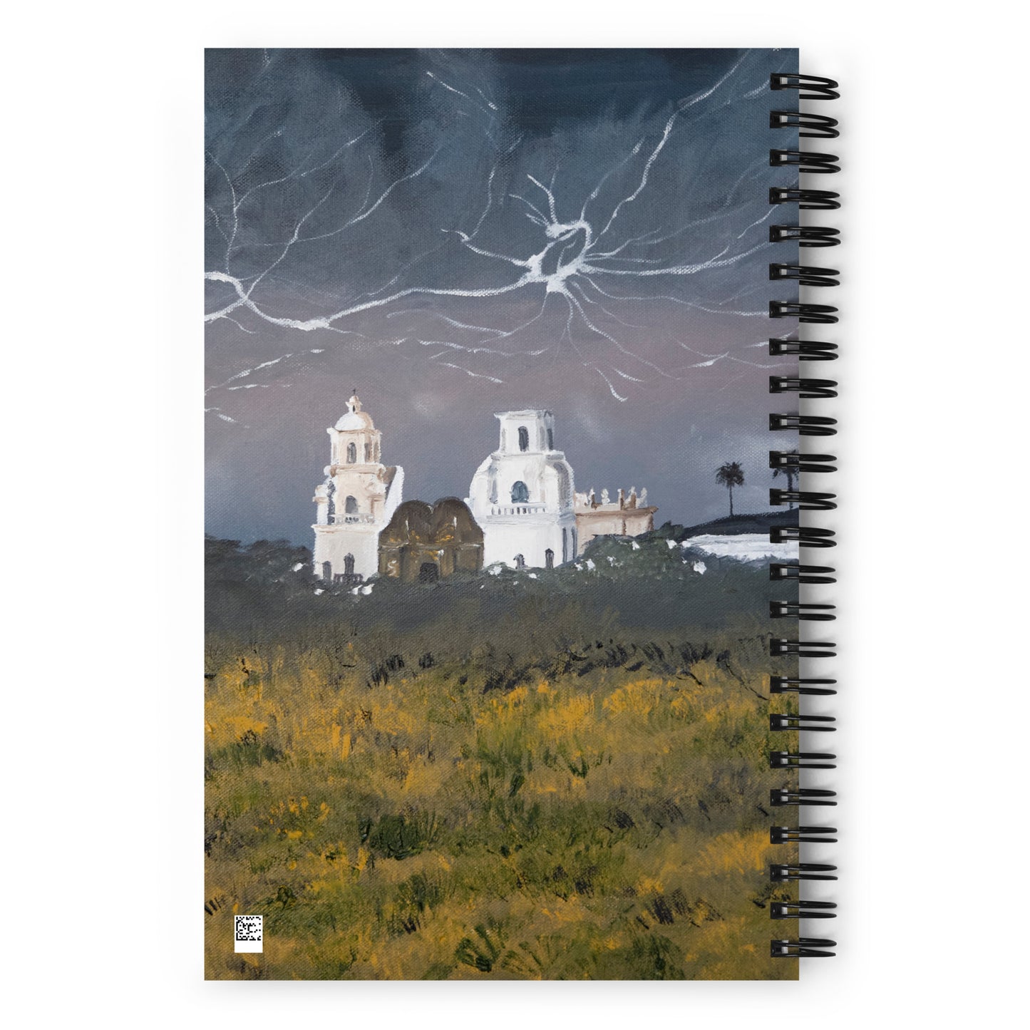 Lightning Strikes by Steven Bye | Spiral notebook