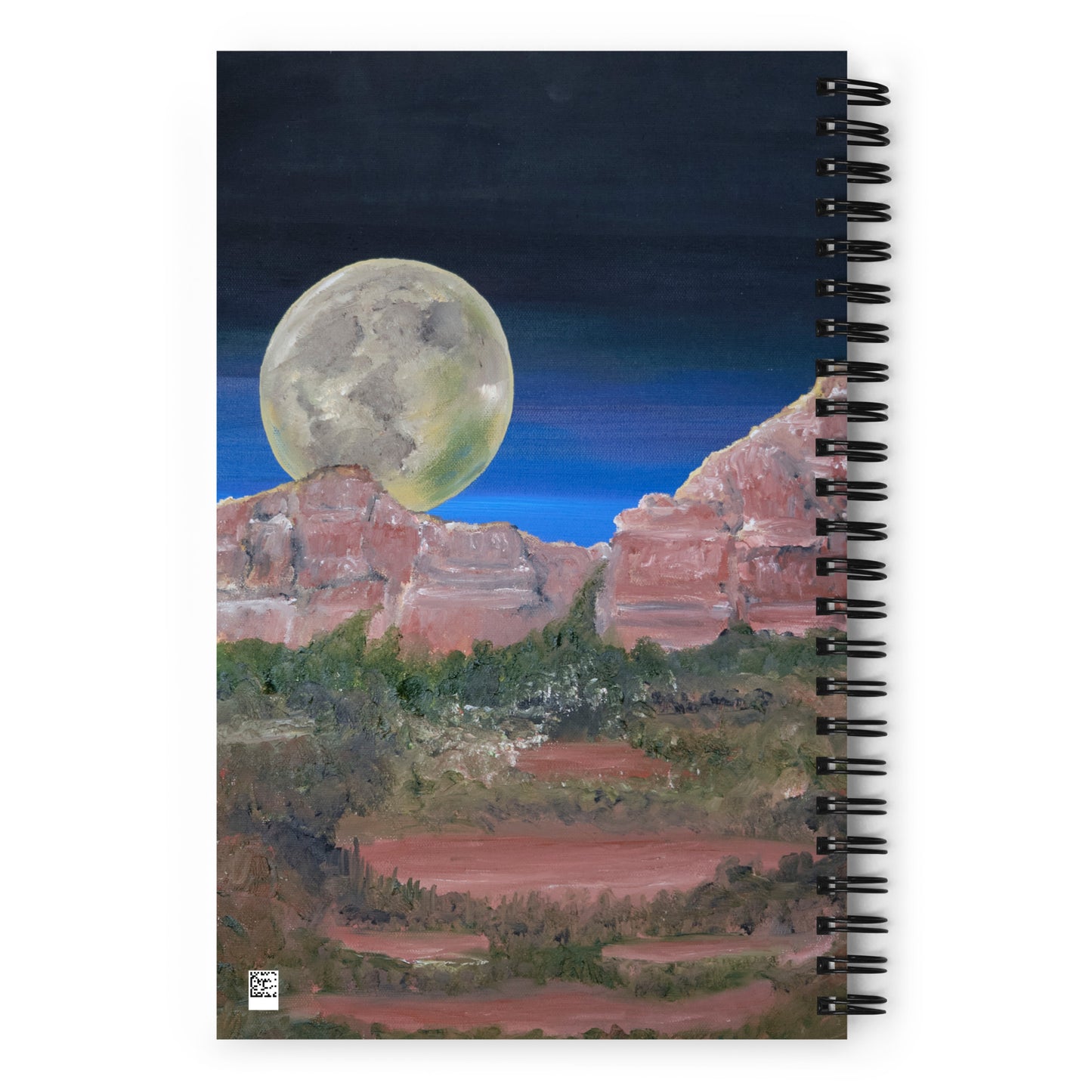 Supermoon by Steven Bye | Spiral notebook