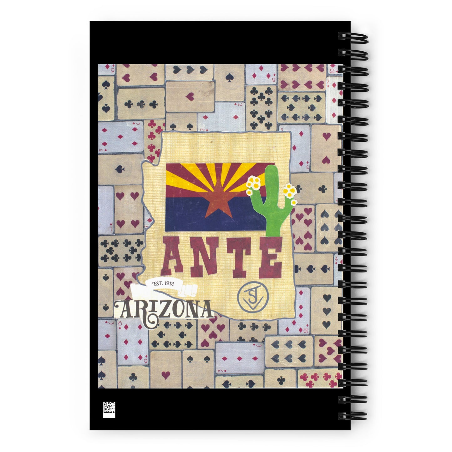 Ante by Suzanne Villella | Spiral notebook