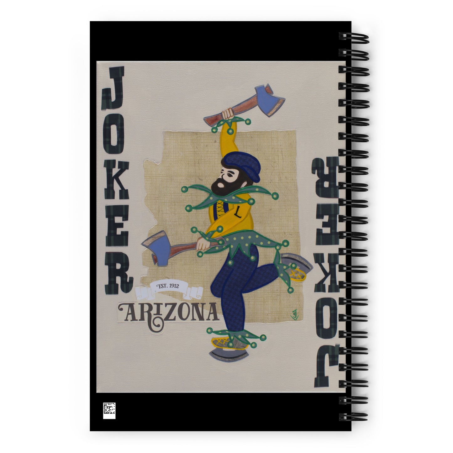 Louie by Suzanne Villella | Spiral notebook