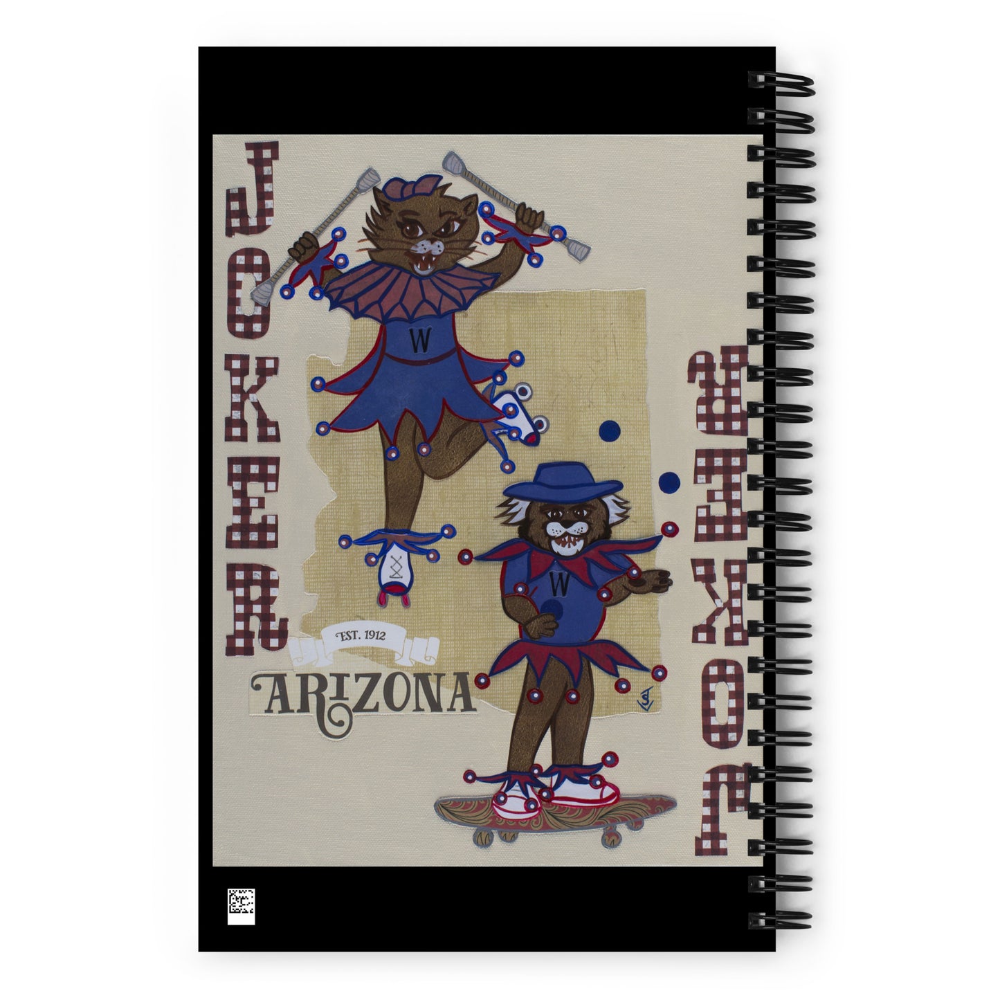 Cats by Suzanne Villella | Spiral notebook