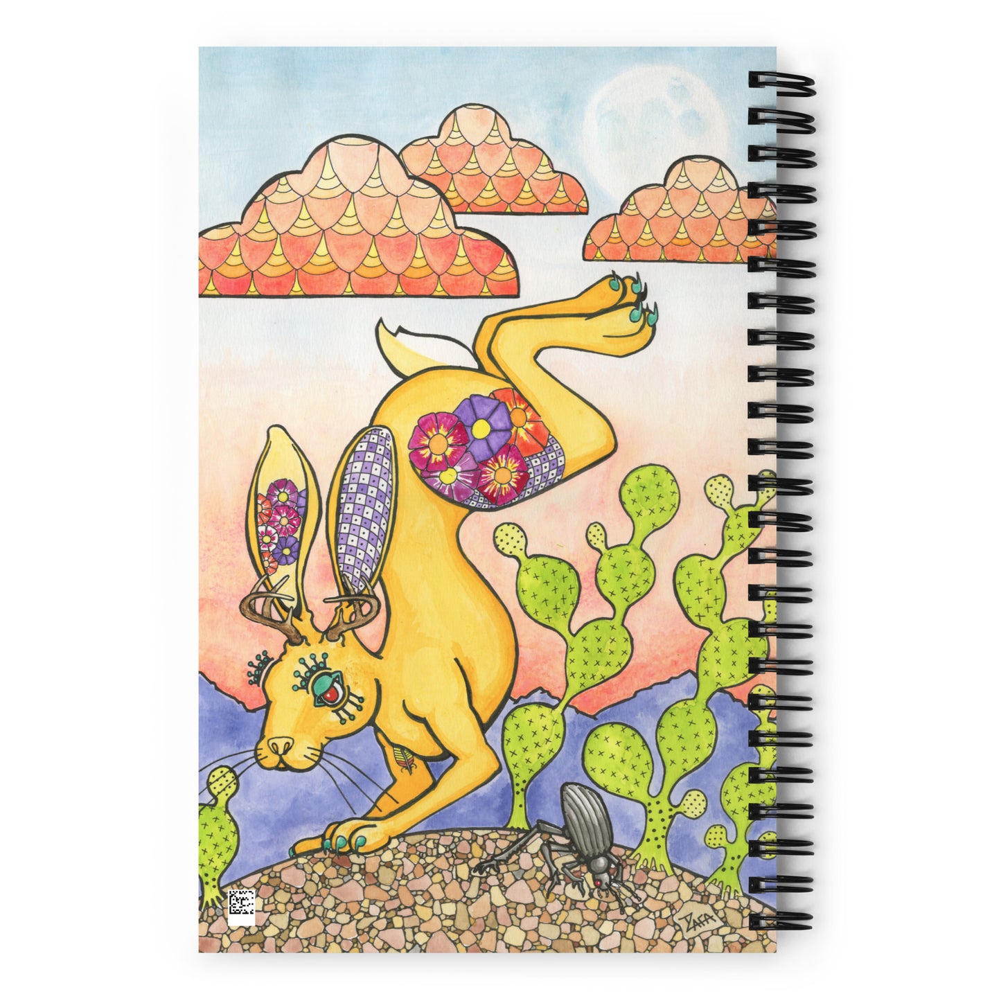 Picante by Ralph Philabaum | Spiral notebook