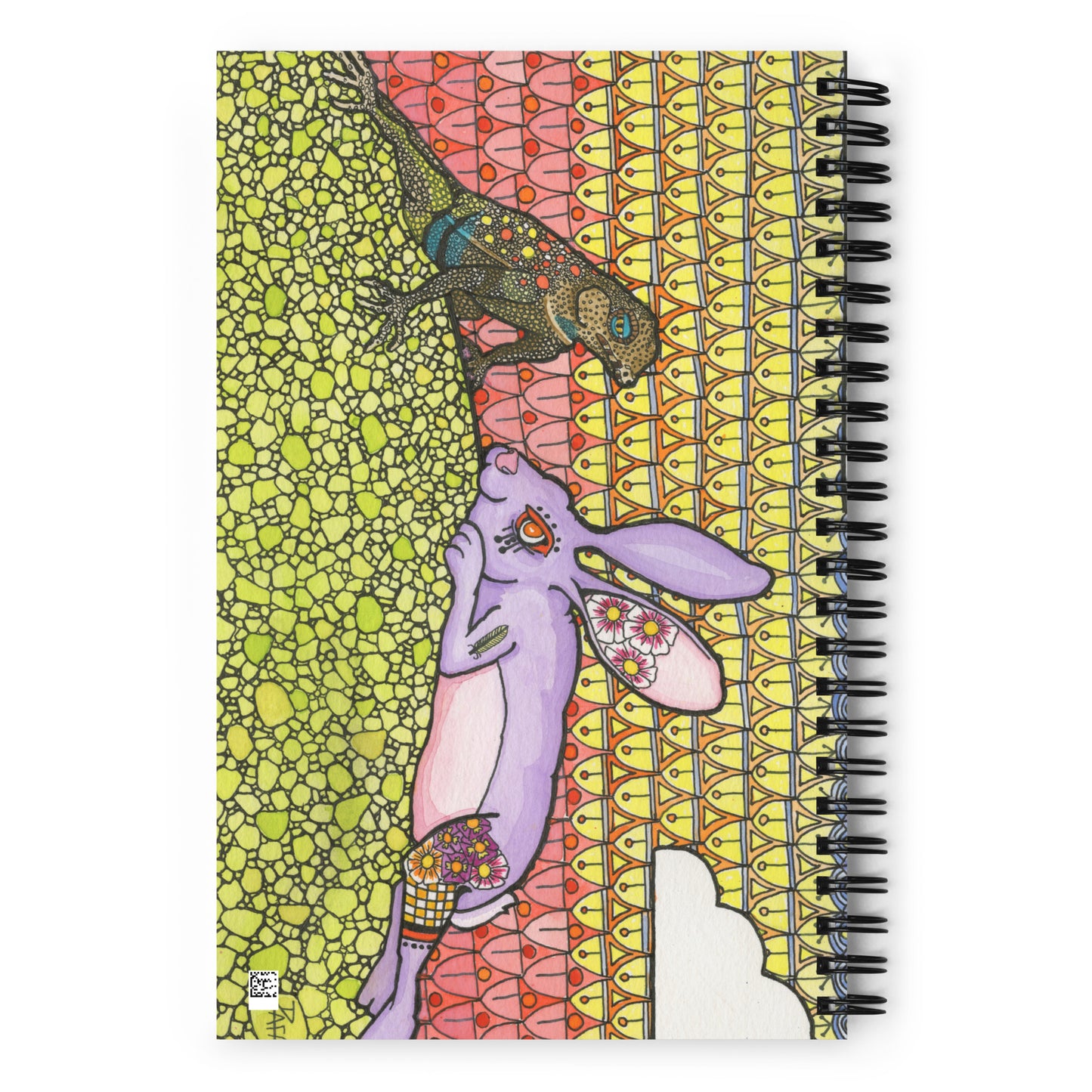 Peeps by Ralph Philabaum | Spiral notebook