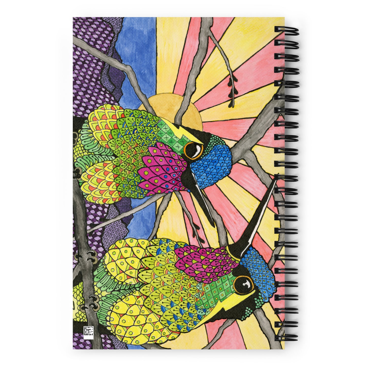 Chuparosa by Ralph Philabaum | Spiral notebook