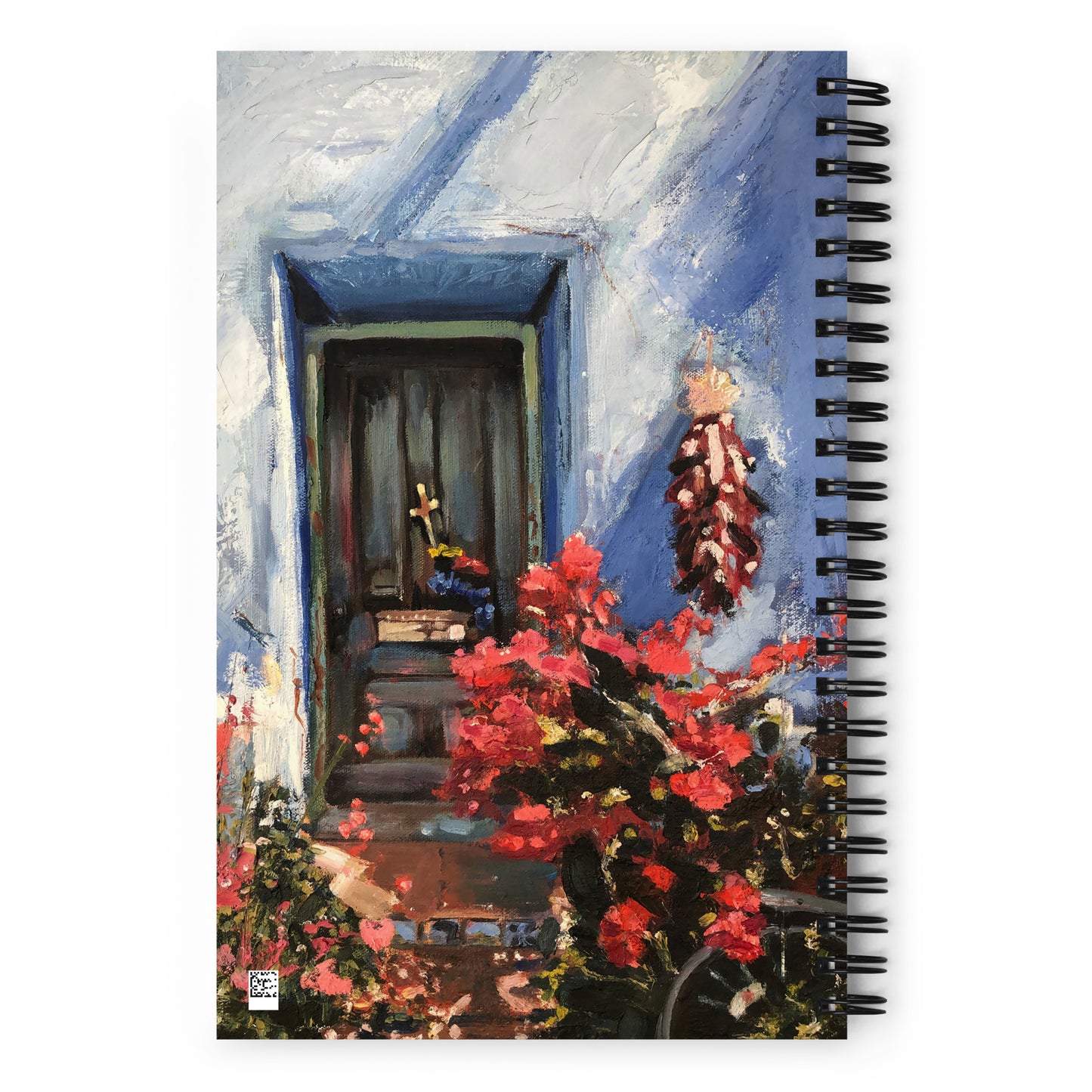 Barrio Door by Rob Waters | Spiral notebook