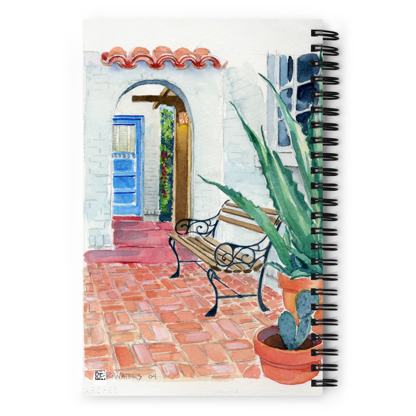 Cooper Street by Rob Waters | Spiral notebook