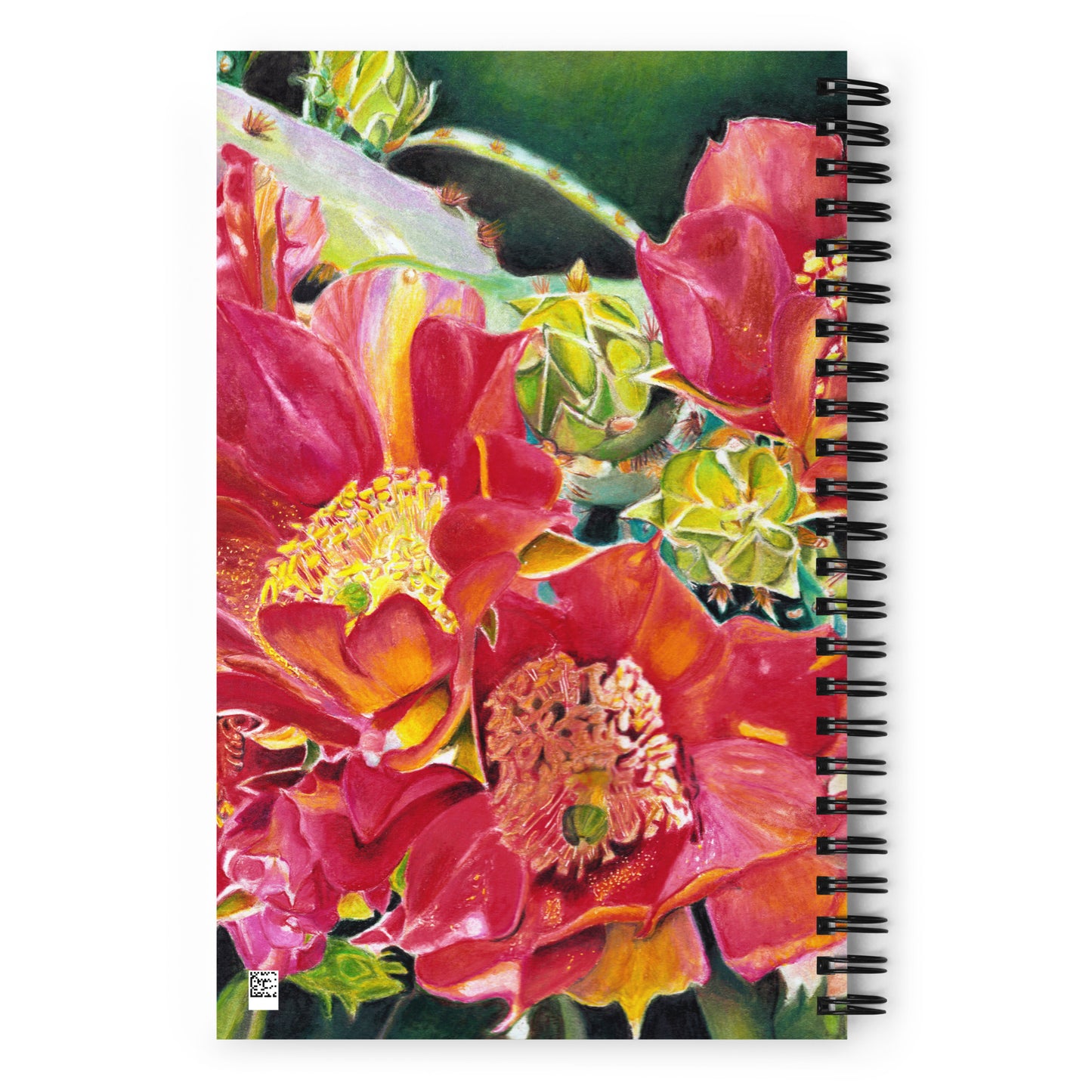 Cactus Beauties by Amber Pierson | Spiral notebook