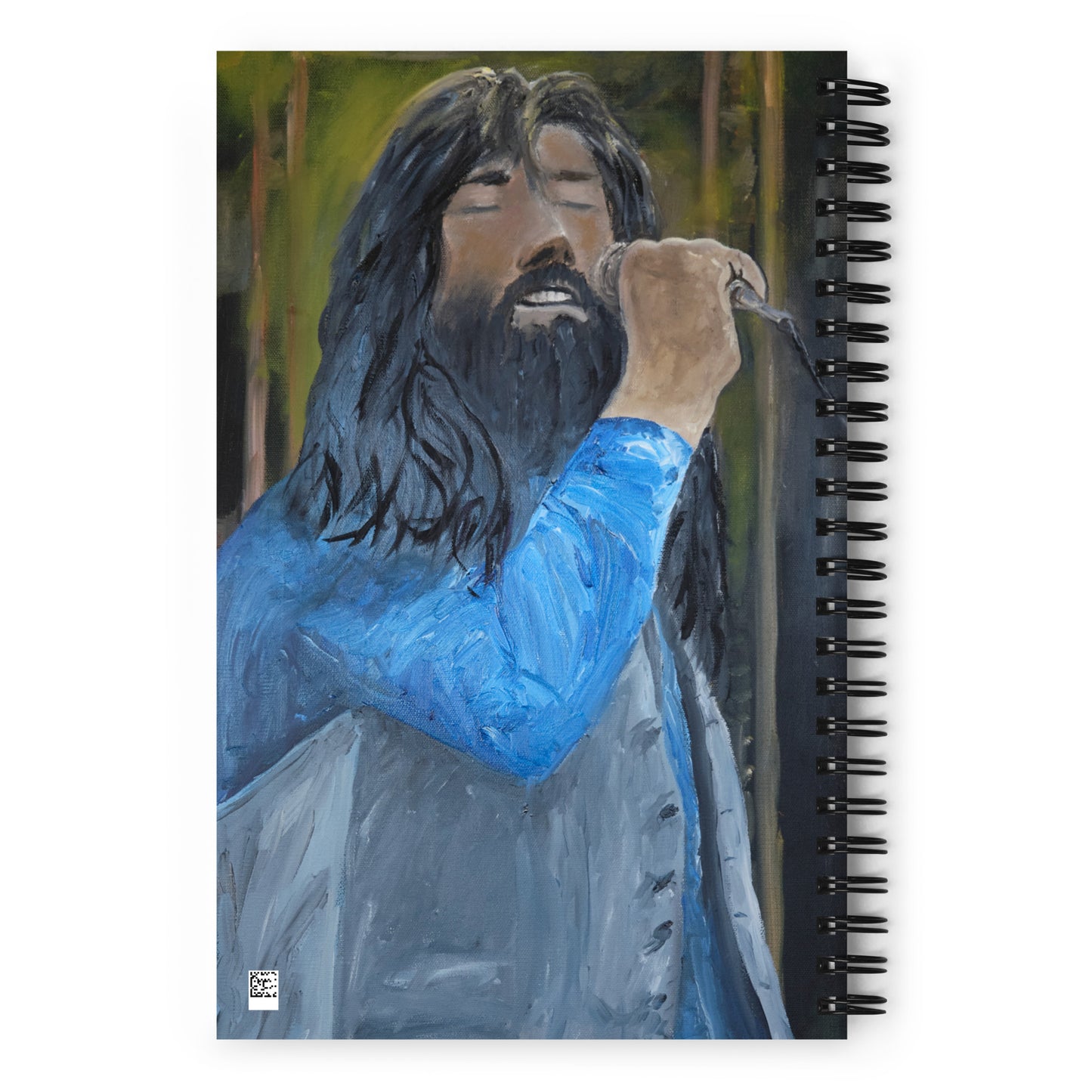 Rock Star by Steven Bye | Spiral notebook