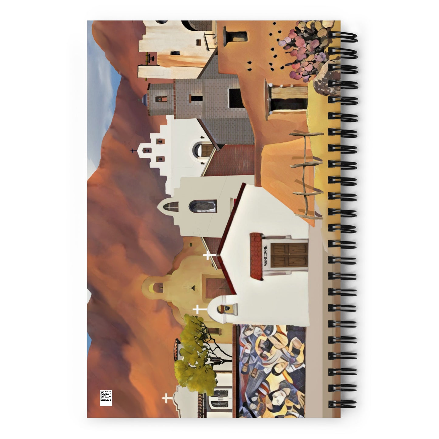 Churches, Chapels & Missions by Mike Berren | Spiral notebook