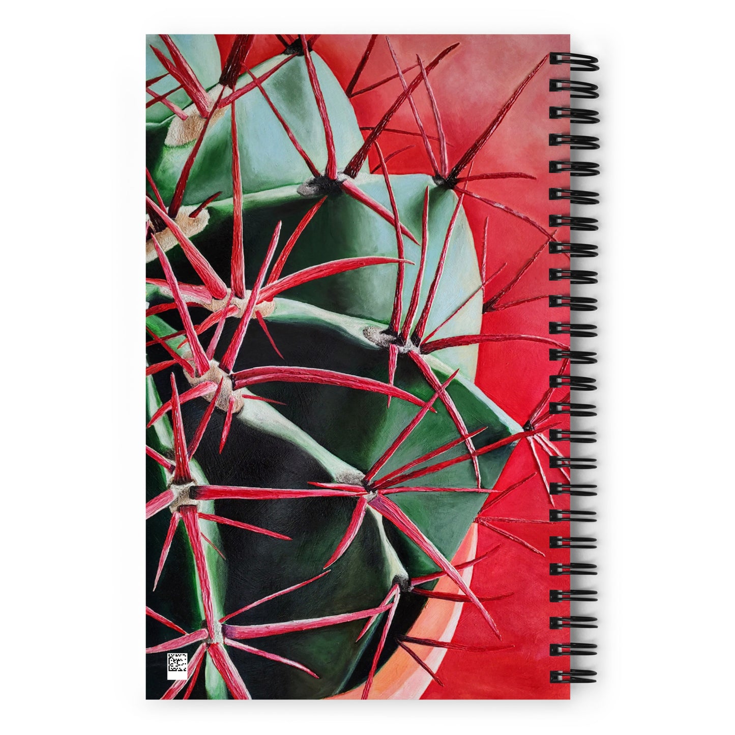 Red Barrell by Lara Somers | Spiral notebook