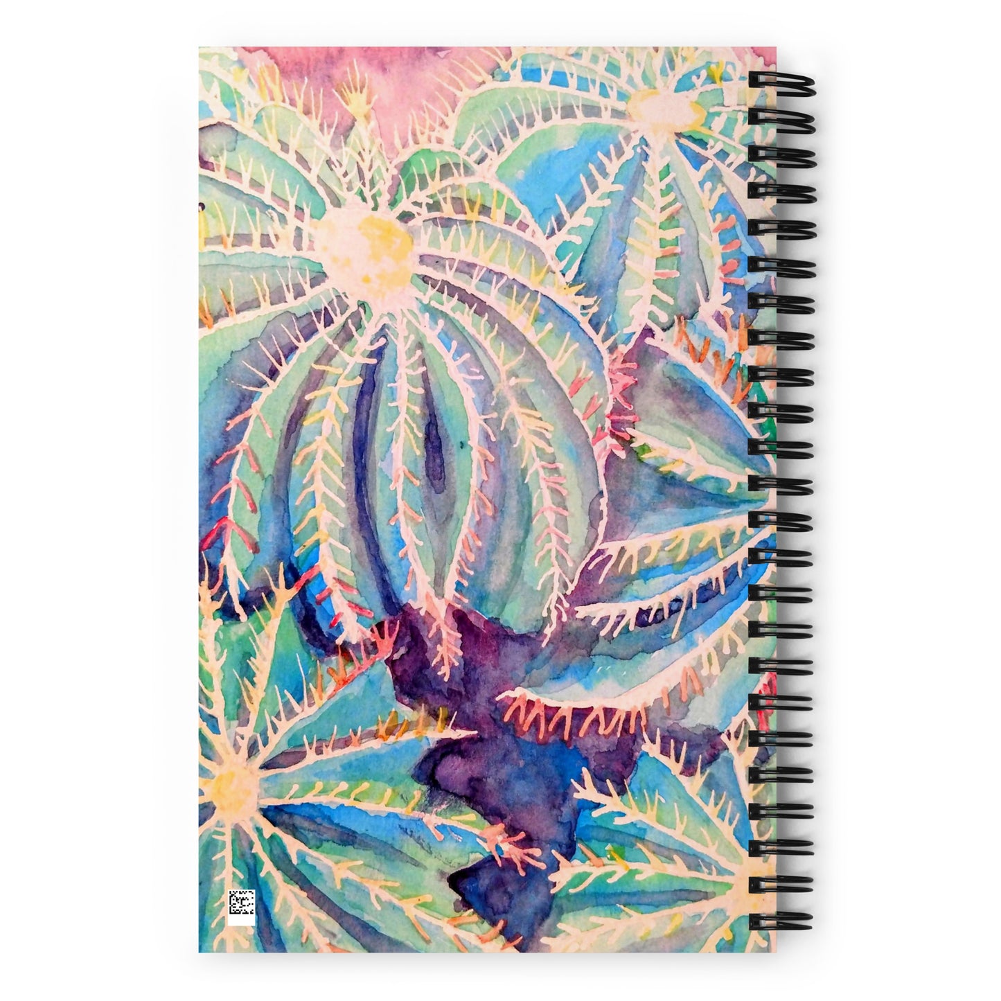 Finding Strength Water Color by Lara Somers | Spiral notebook