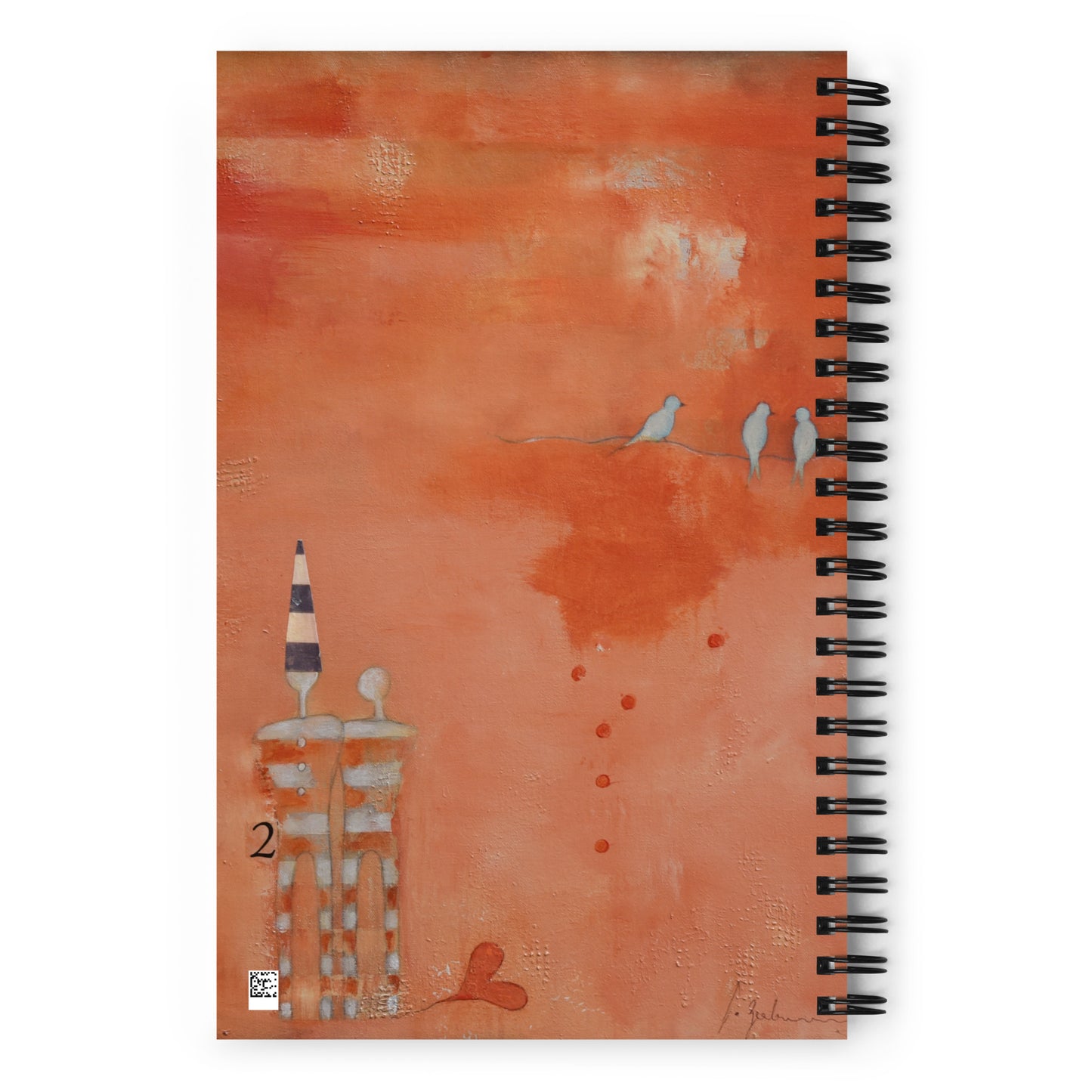 Forever by Christine Zabramny | Spiral notebook