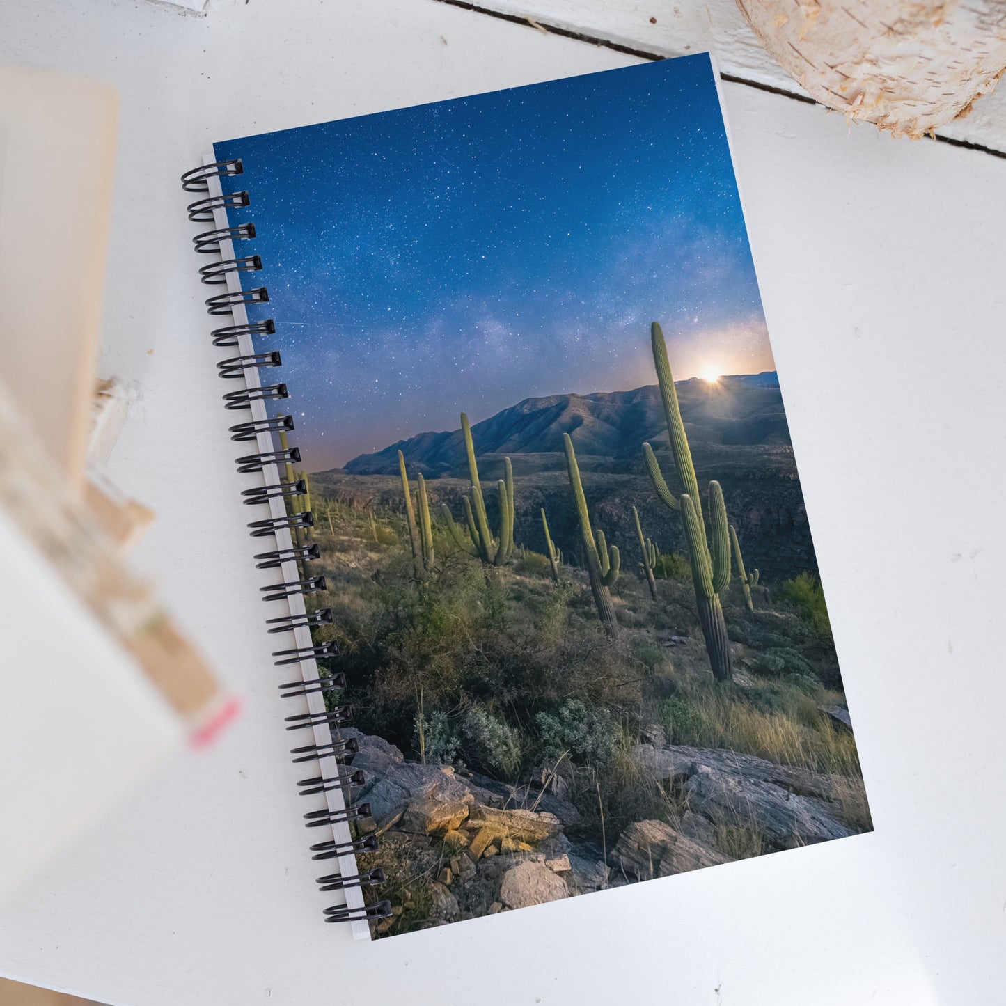 Morning Milkyway by Sean Parker Photography | Spiral notebook