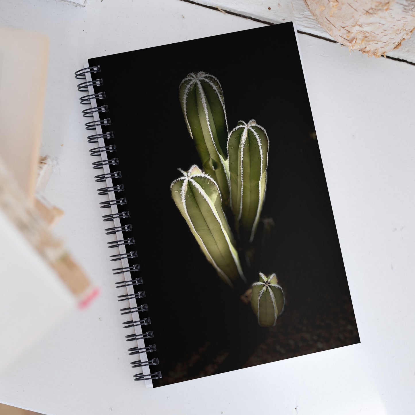 Saguaro Quad by Enrique Aldana Photography | Spiral notebook