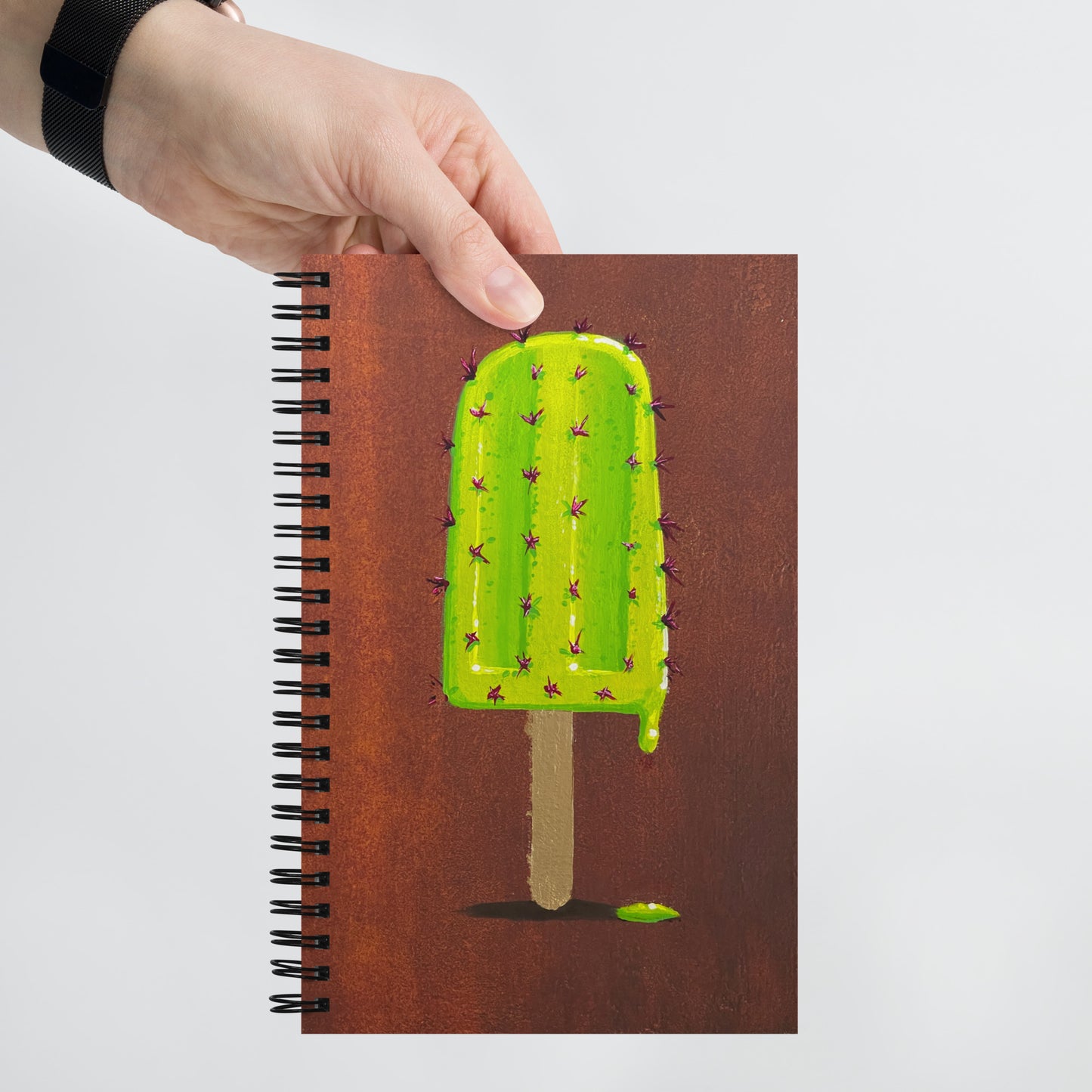 Prickly Pop by Ignacio Garcia | Spiral notebook