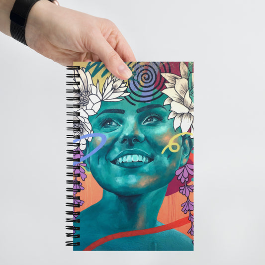 Serenity by Jessica Gonzales | Spiral notebook