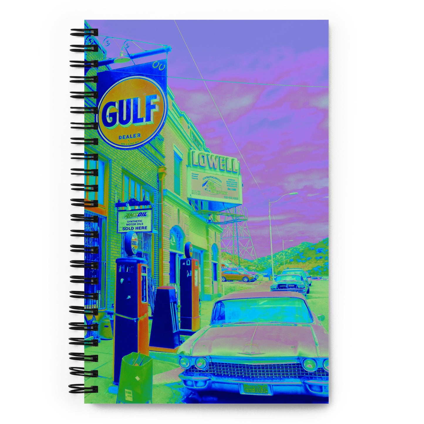 Lowell AZ by Tom Fisher Photography | Spiral notebook