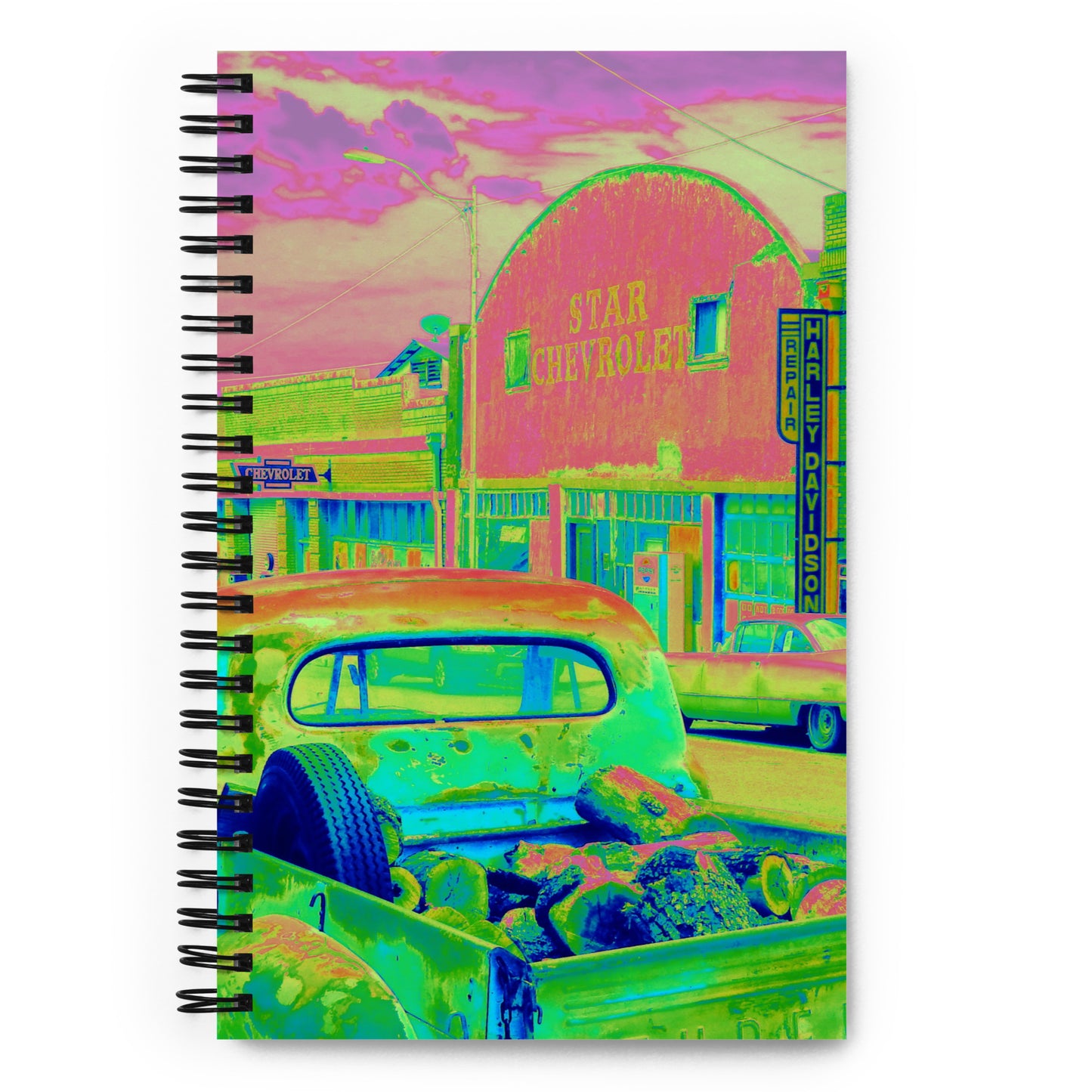 Star Chevrolet by Tom Fisher Photography | Spiral notebook