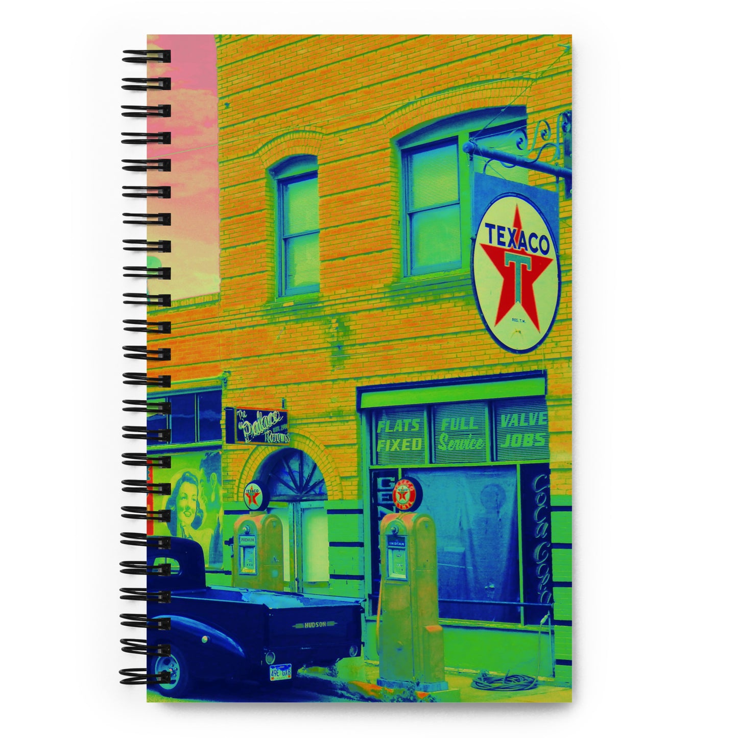 Texaco by Tom Fisher Photography | Spiral notebook