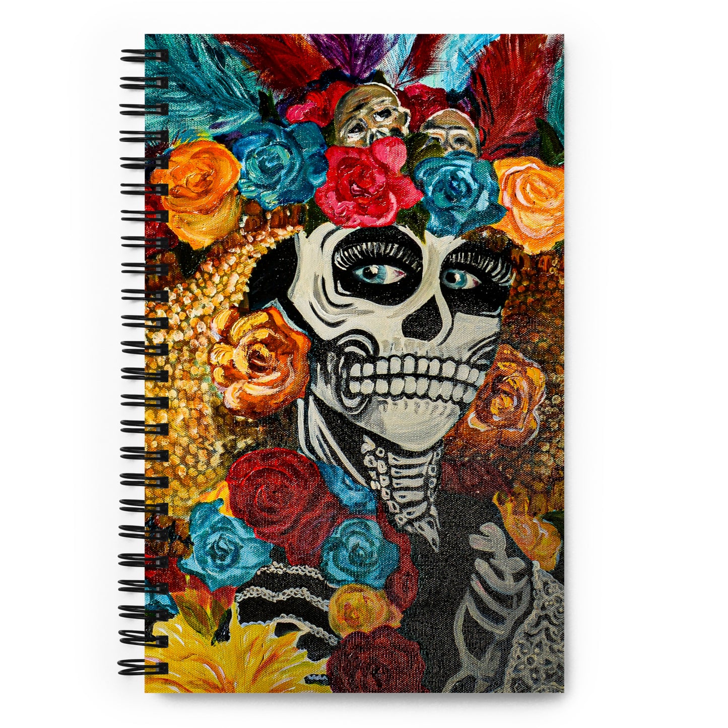 La Catrina by Andrea Rodriguez | Spiral notebook