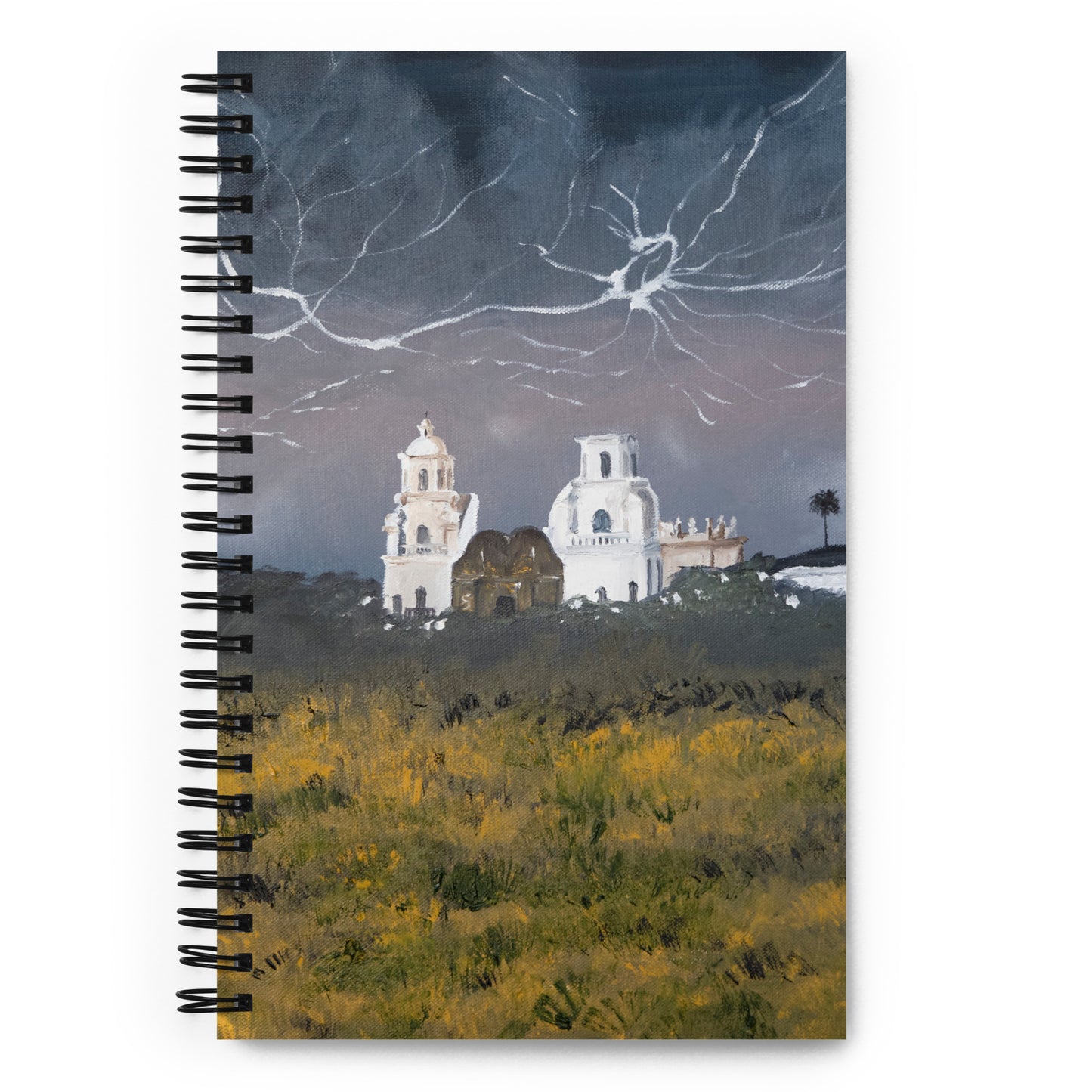 Lightning Strikes by Steven Bye | Spiral notebook