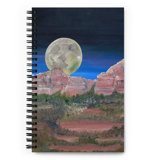 Supermoon by Steven Bye | Spiral notebook