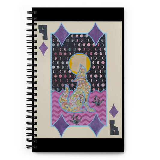 Four of Diamonds by Suzanne Villella | Spiral notebook