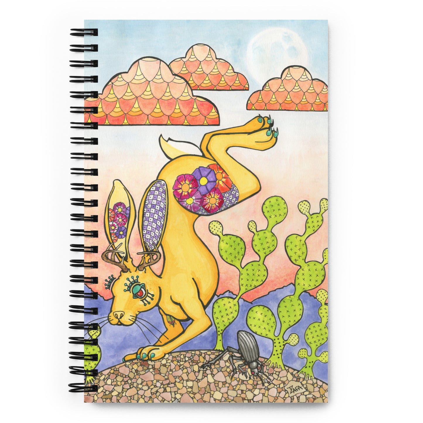 Picante by Ralph Philabaum | Spiral notebook