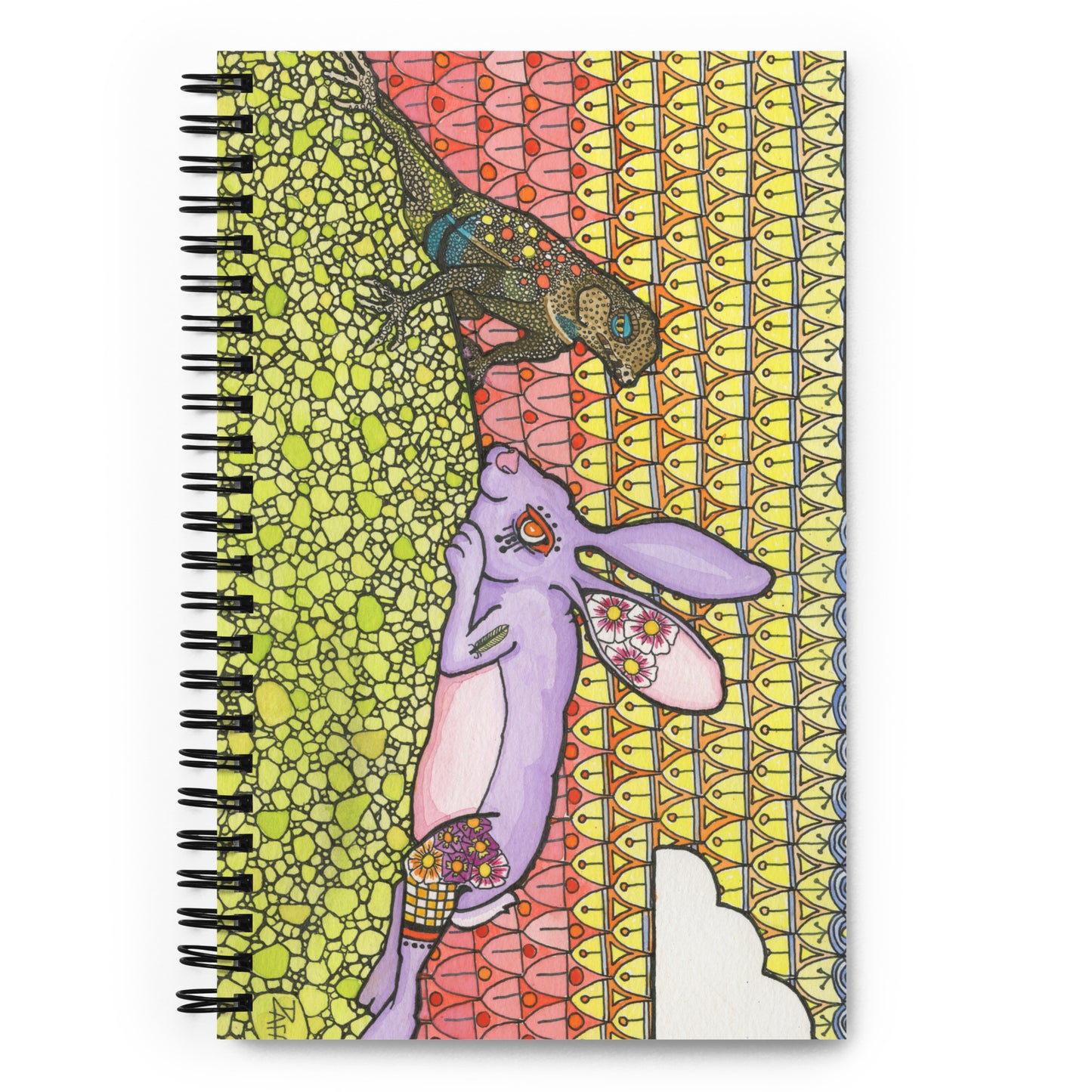 Peeps by Ralph Philabaum | Spiral notebook