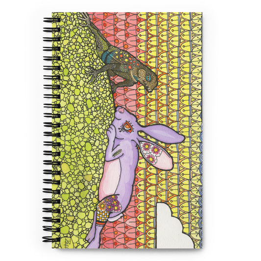 Peeps by Ralph Philabaum | Spiral notebook