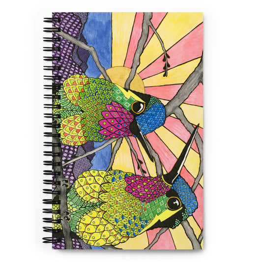 Chuparosa by Ralph Philabaum | Spiral notebook