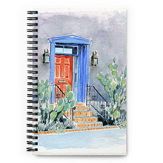 Red Door - Tucson's Presidio by Rob Waters | Spiral notebook