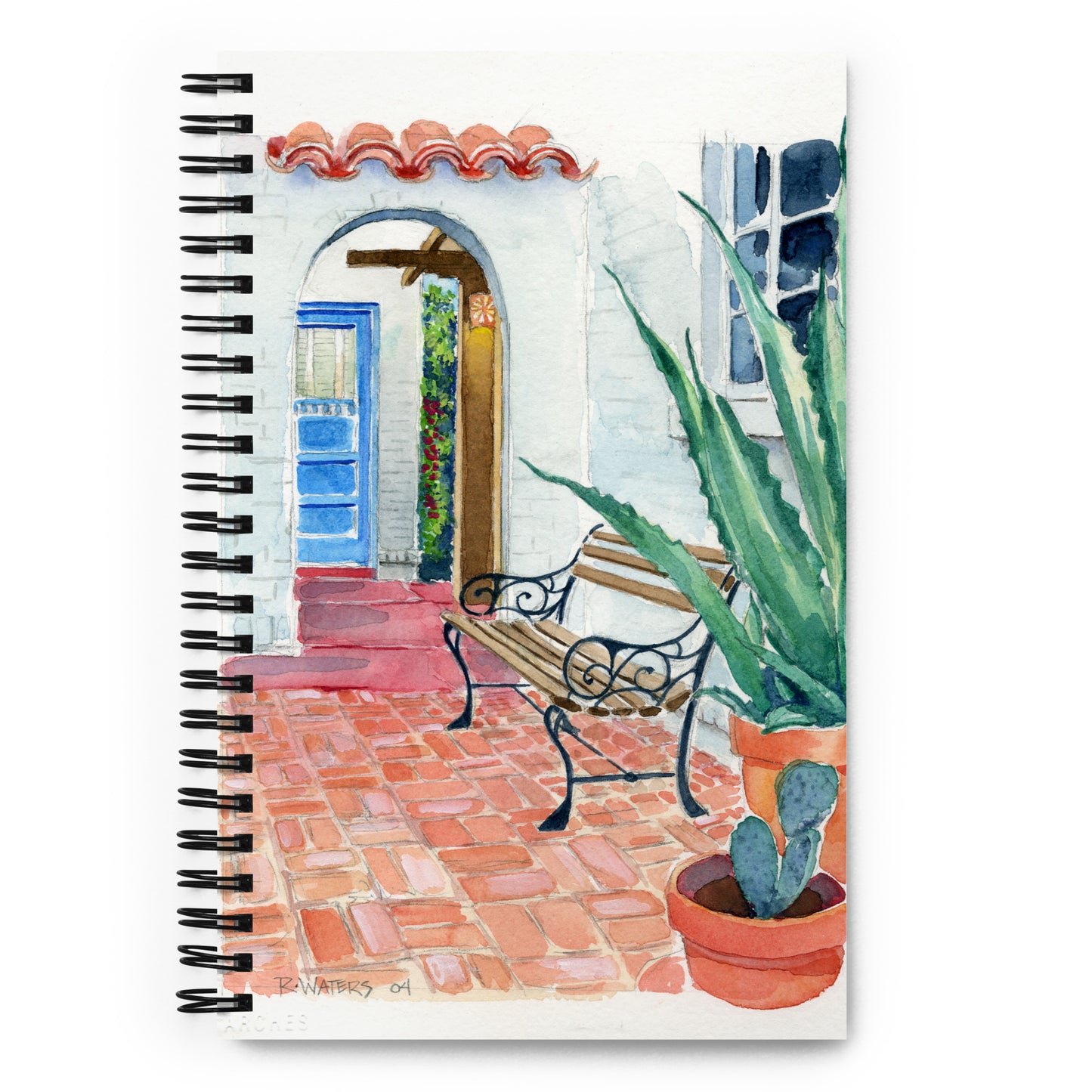 Cooper Street by Rob Waters | Spiral notebook