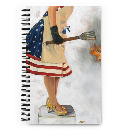 Smokin by Kathleen Arthur | Spiral notebook