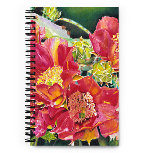 Cactus Beauties by Amber Pierson | Spiral notebook