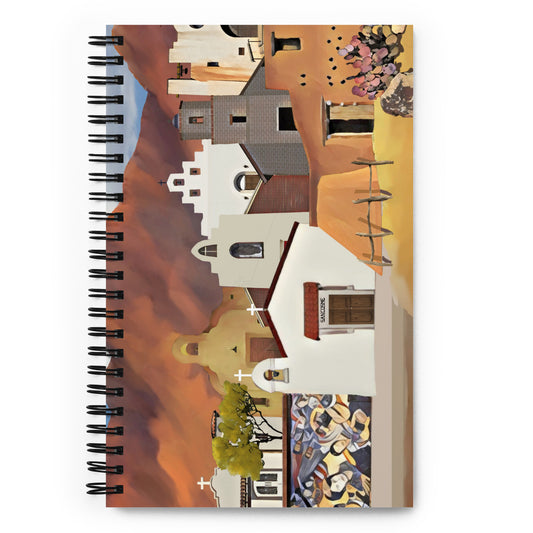 Churches, Chapels & Missions by Mike Berren | Spiral notebook