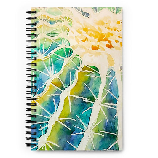 Mutilated Cactus by Lara Somers | Spiral notebook