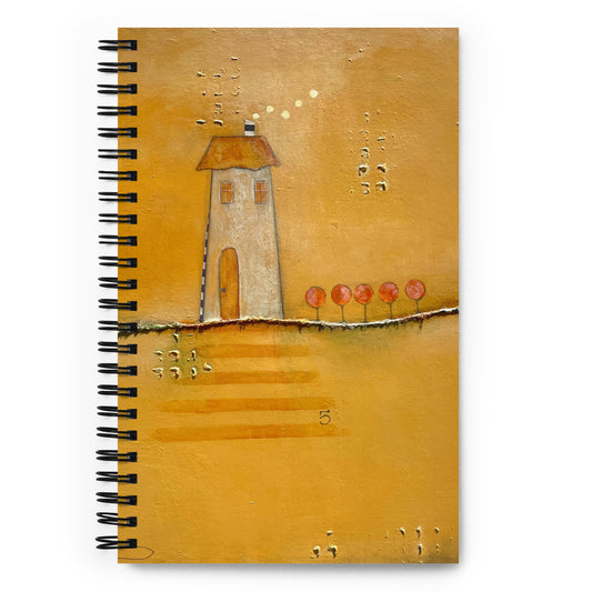 Simple Living by Christine Zabramny | Spiral notebook