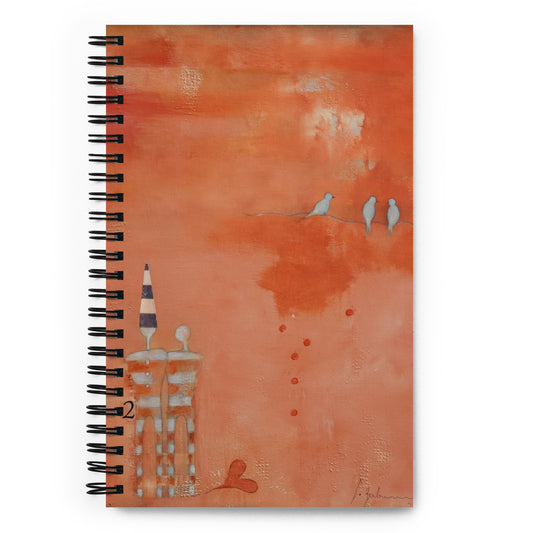 Forever by Christine Zabramny | Spiral notebook