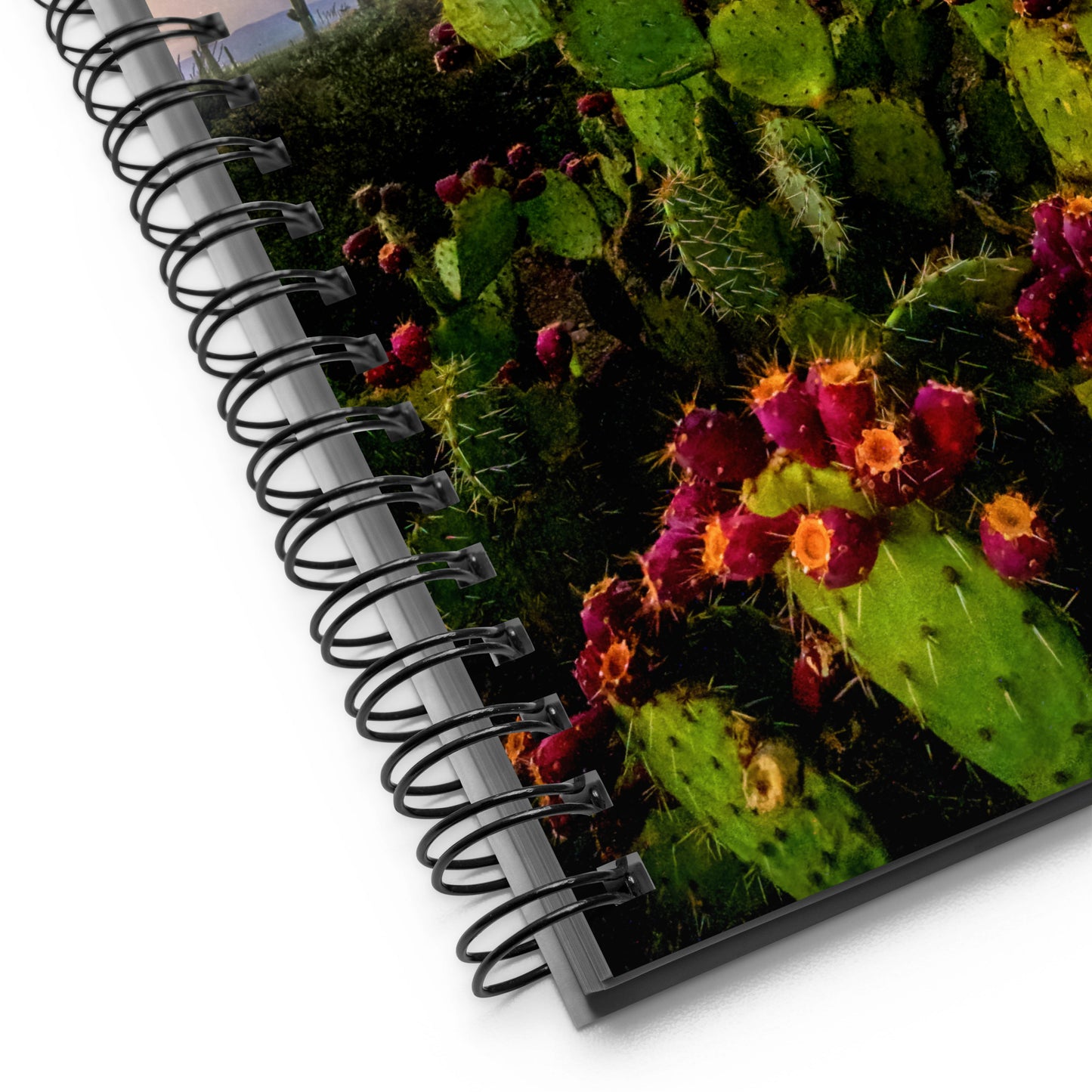 Milkyway Prickly Pear by Sean Parker Photography | Spiral notebook