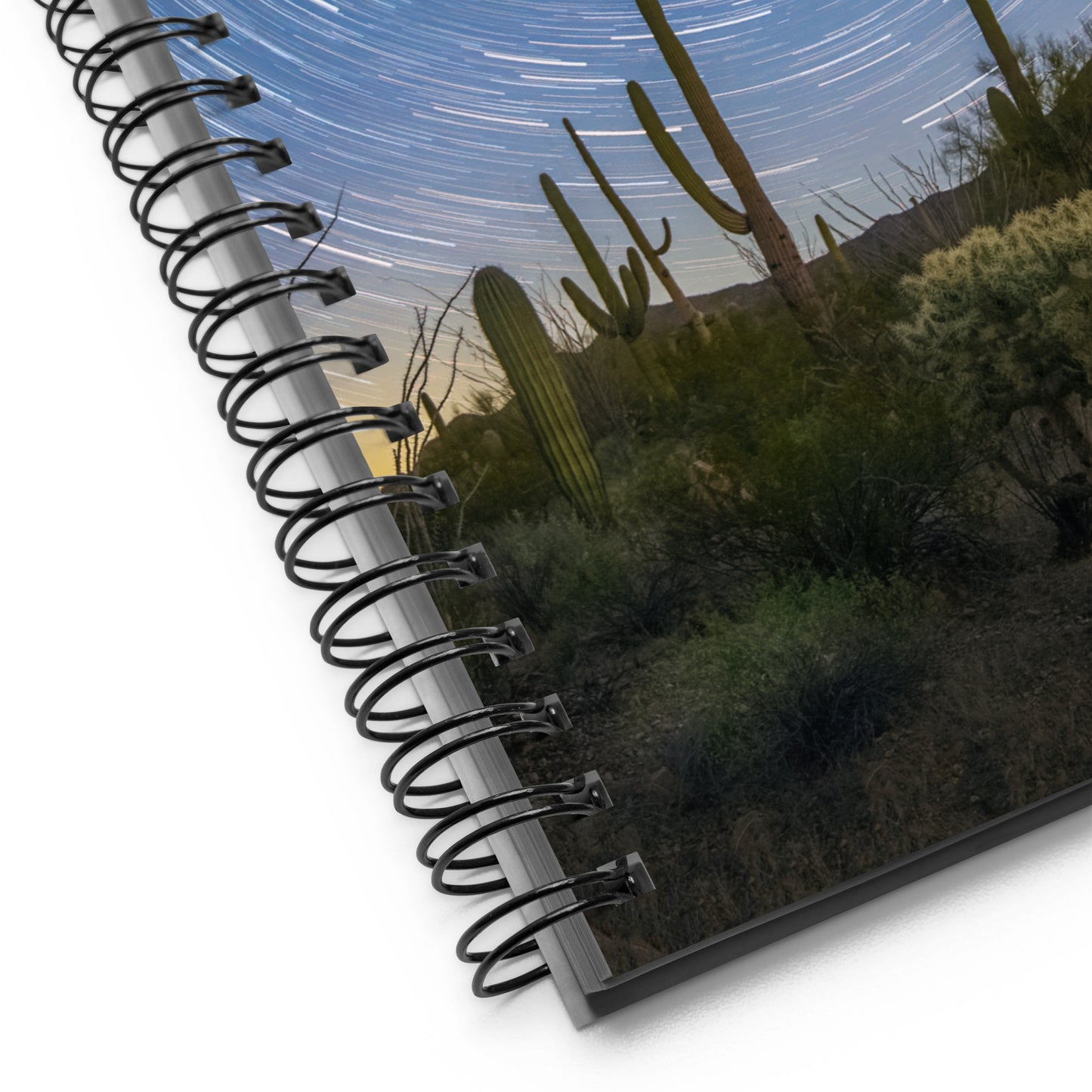 Sonoran Startrails by Sean Parker Photography | Spiral notebook