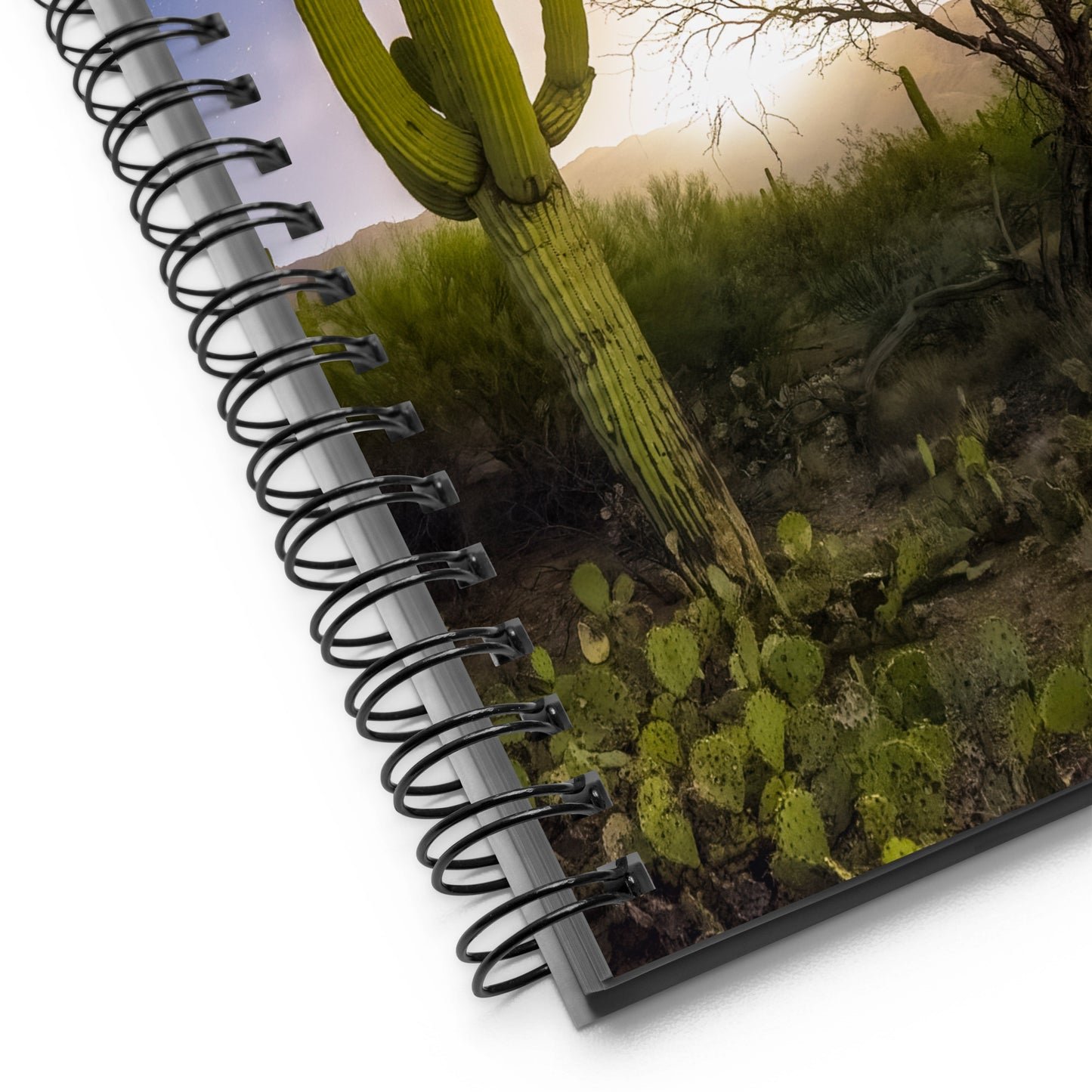 Milkyway Moonrise by Sean Parker Photography | Spiral notebook