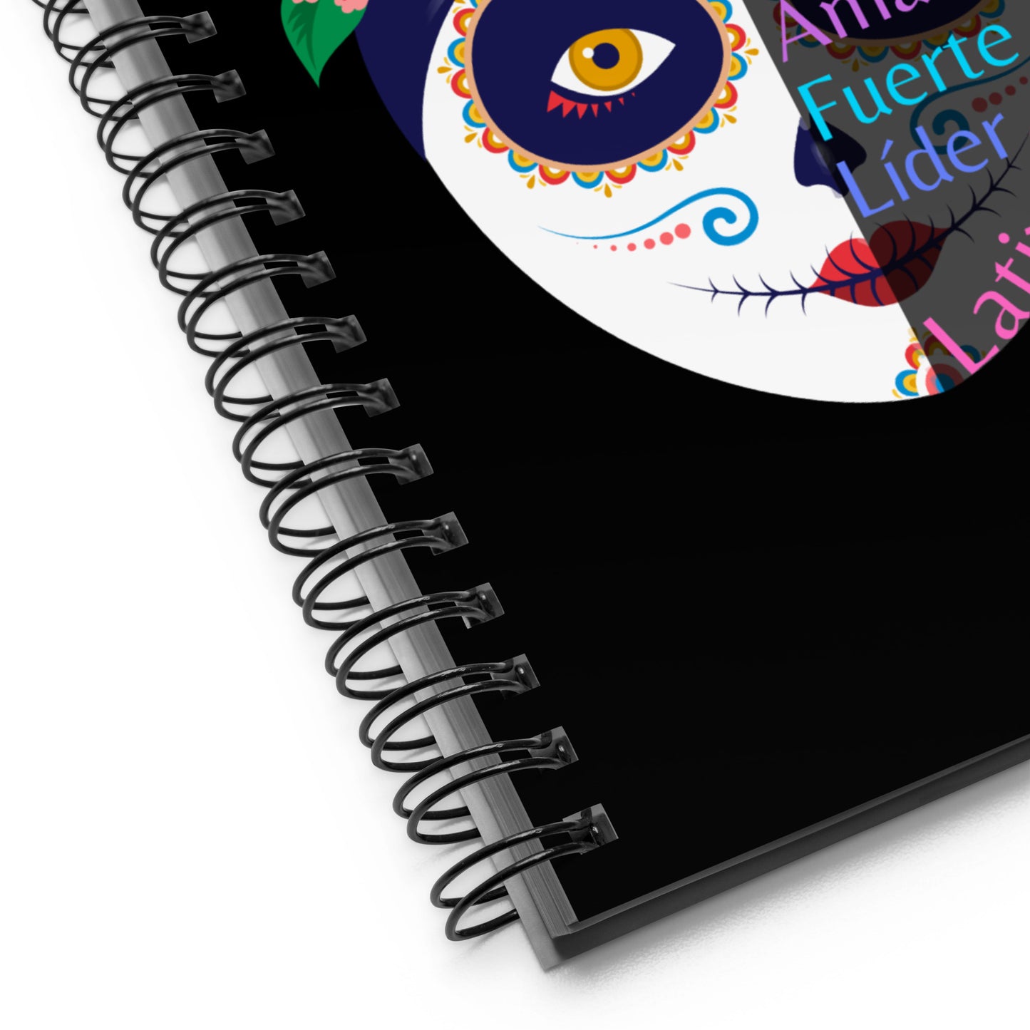 Latina by Enrique Aldana | Spiral notebook